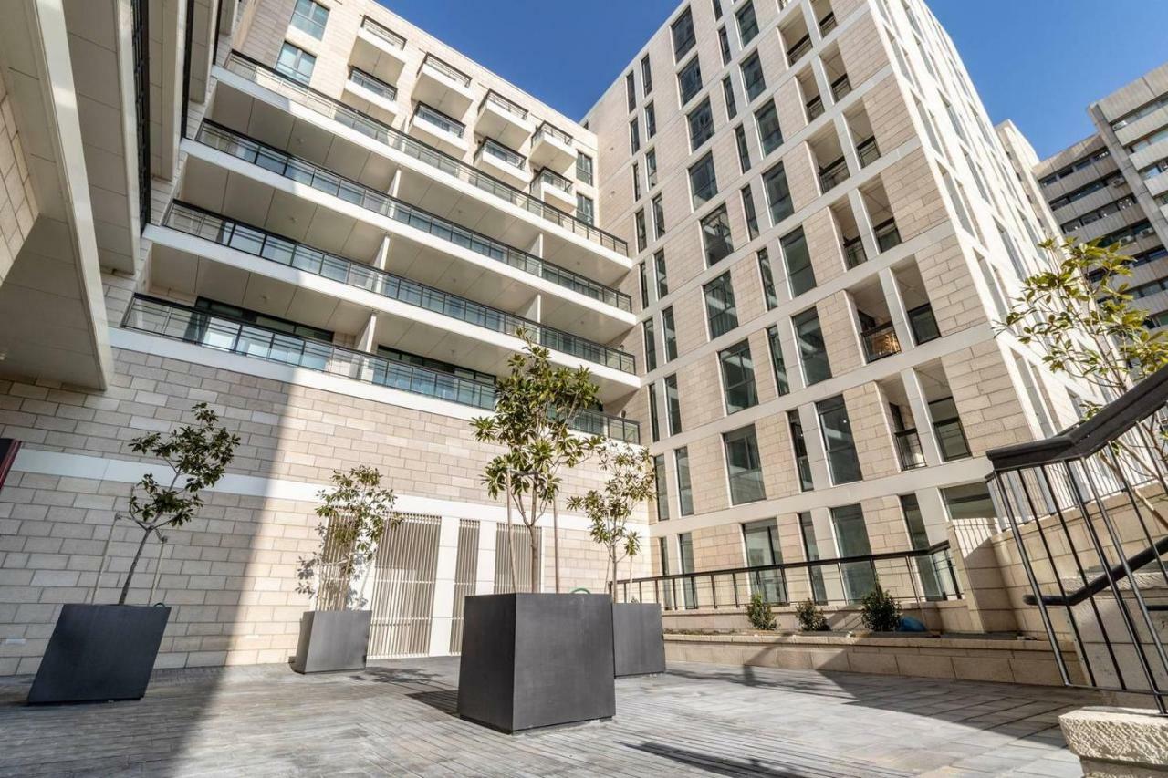 Modern Flat On Best Location In Town Jerusalem Exterior foto